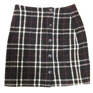 Wool mini skirt size 0